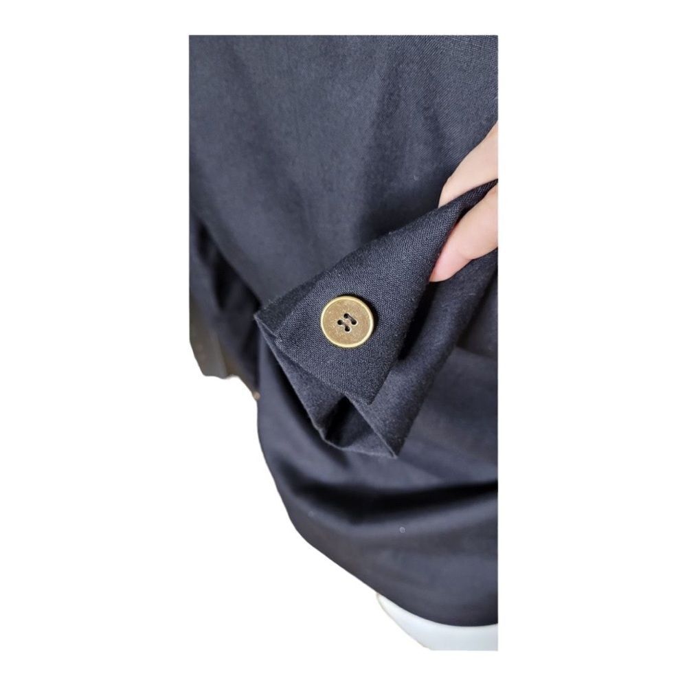 Miss Sofisticates Pendleton Black 2 Button Blazer… - image 4